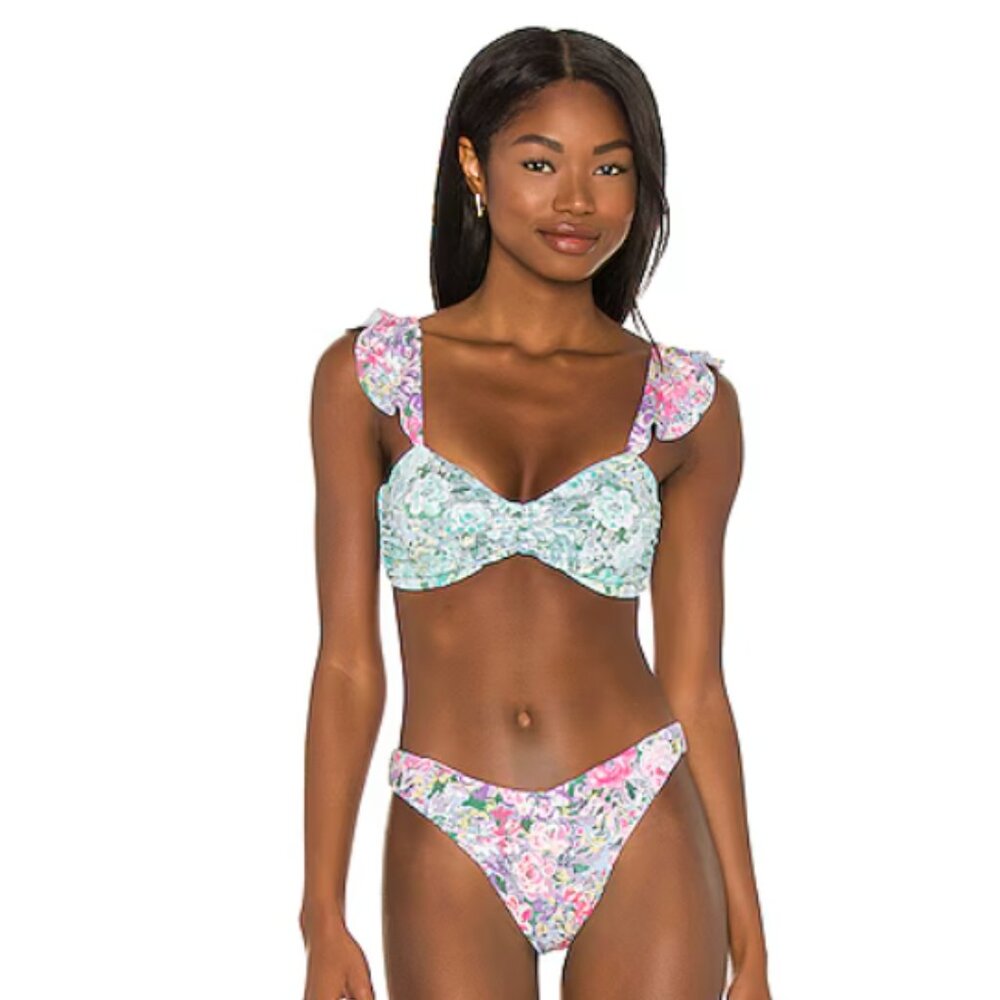 Gently Used Beach Riot Poppy Swimsuit Top